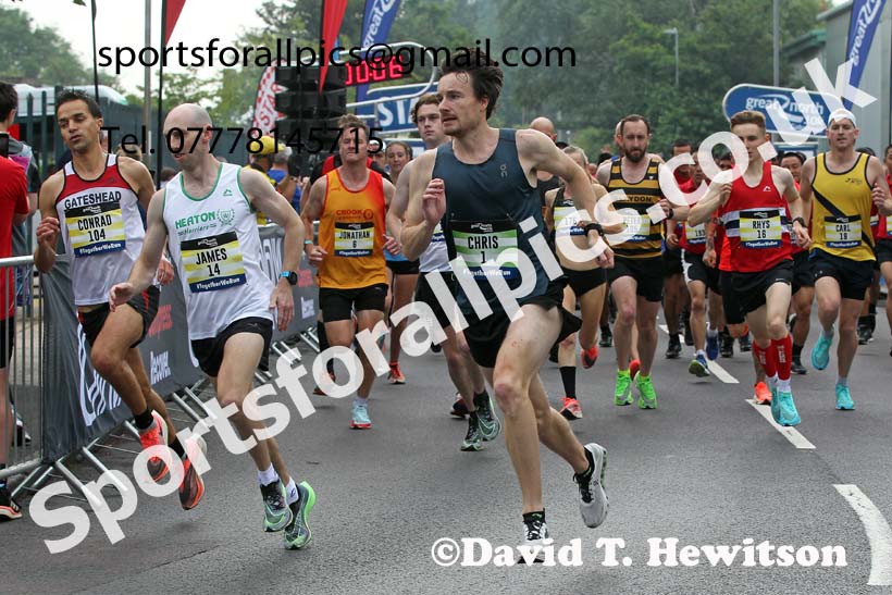 2021 Great North 10k, Gateshead. Photo: David T. Hewitson/Sports for All Pics